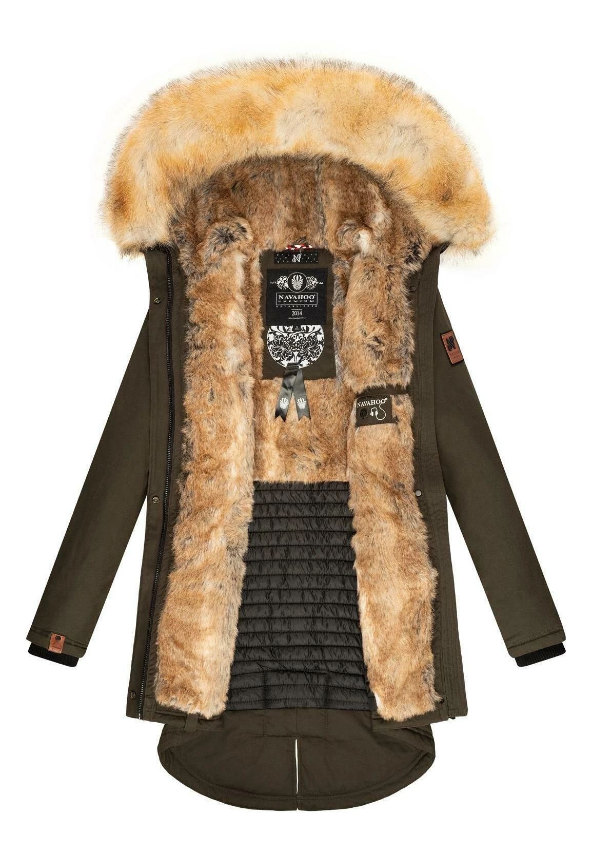 Navahoo BOMBII - Płaszcz Zimowy - Dark Grey 7 Navahoo BOMBII - Płaszcz Zimowy - Dark Grey - obrazek 5