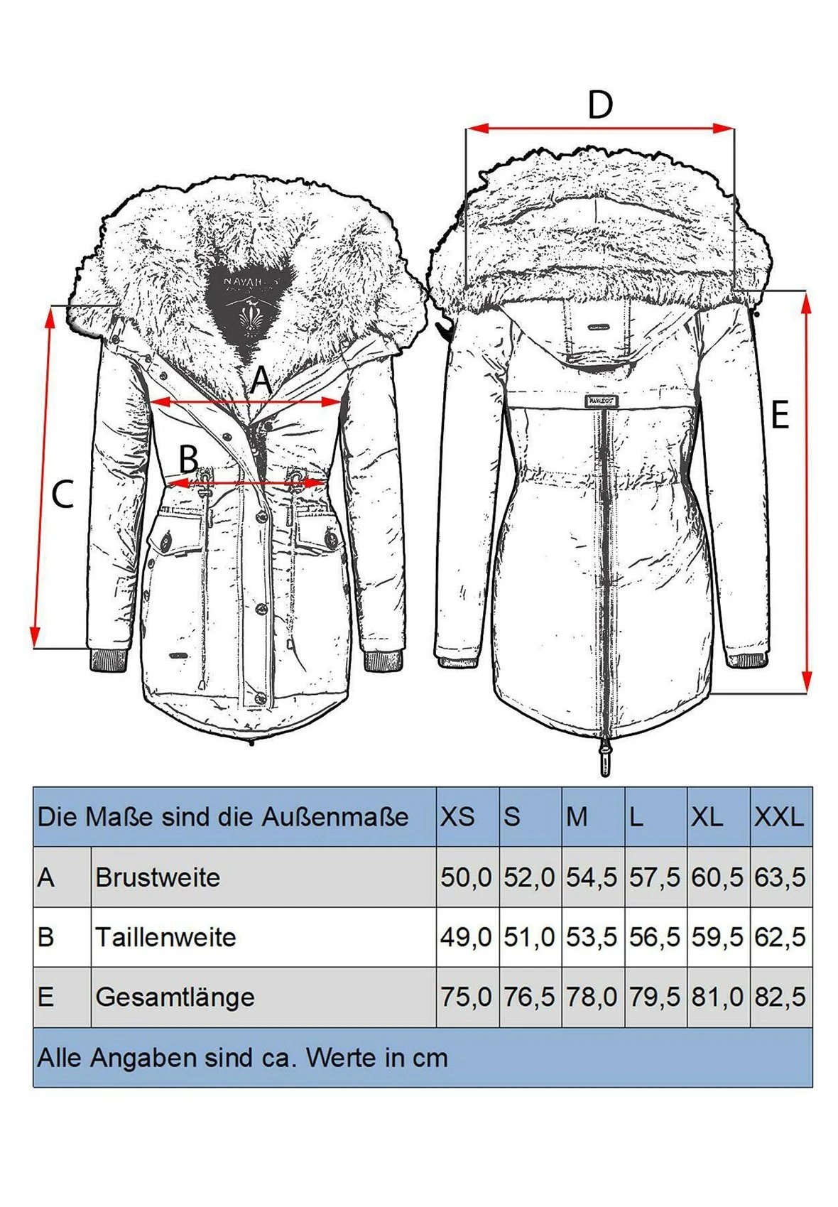 Navahoo SWEETY - Płaszcz Zimowy - Olive 12 Navahoo SWEETY - Płaszcz Zimowy - Olive - obrazek 10