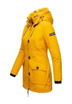 Navahoo FREEZE STORM - Parka - Dark Yellow -Navahoo 030d562210b743e6b48b8ecf46e9a2a5