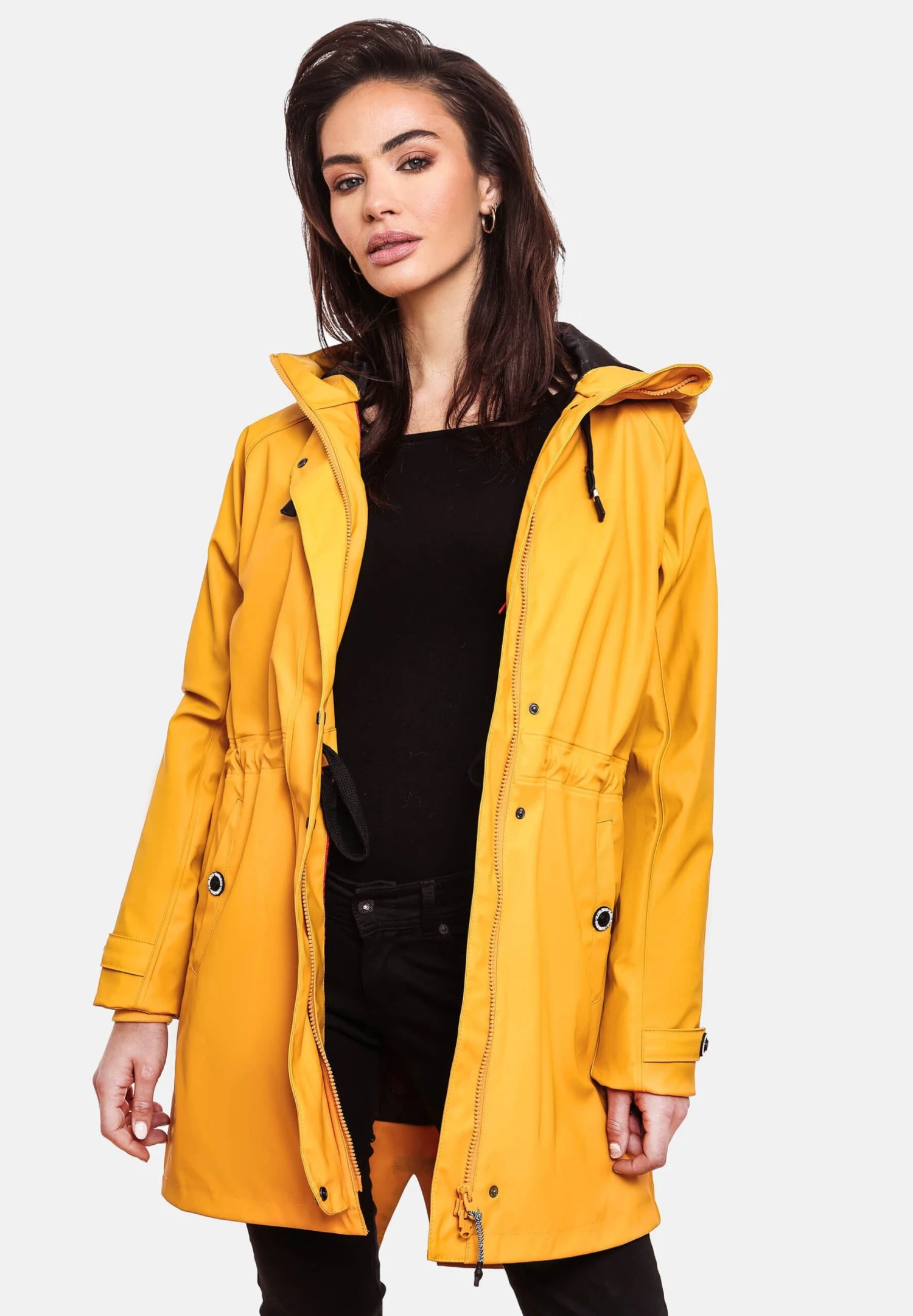 Navahoo RAINY FLOWER - Parka - Amber Yellow 6 Navahoo RAINY FLOWER - Parka - Amber Yellow - obrazek 4