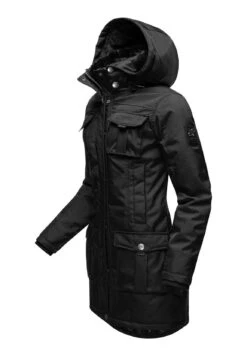 Navahoo TINIIS - Płaszcz Zimowy - Black 11 Navahoo TINIIS - Płaszcz Zimowy - Black -Navahoo 09feaaecd90f4030a3b5c614b8f02ad0