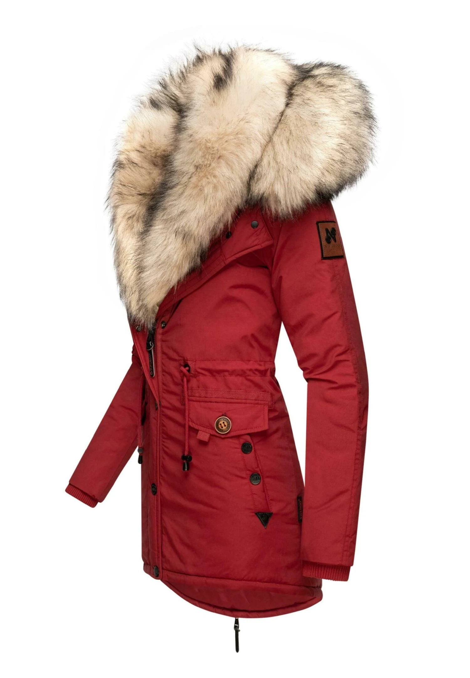 Navahoo SWEETY - Płaszcz Zimowy - Blood Red 8 Navahoo SWEETY - Płaszcz Zimowy - Blood Red - obrazek 6