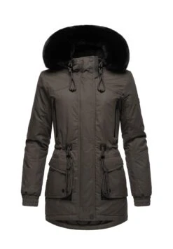 Navahoo OLESSAA - Płaszcz Zimowy - Dark Grey -Navahoo 193d7d58121c4f91915f2cec87fb7756