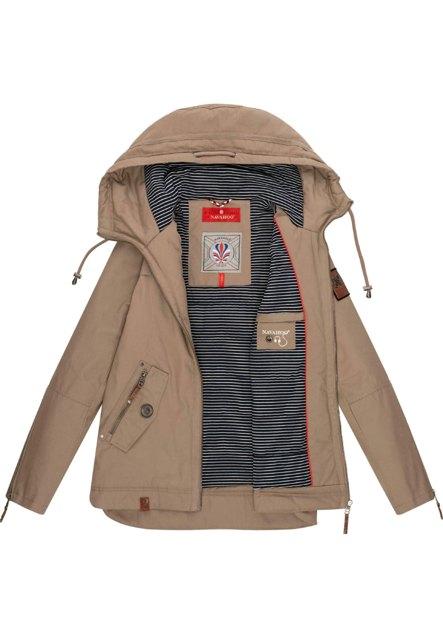 Navahoo WEKOO - Parka - Taupe 6 Navahoo WEKOO - Parka - Taupe - obrazek 4