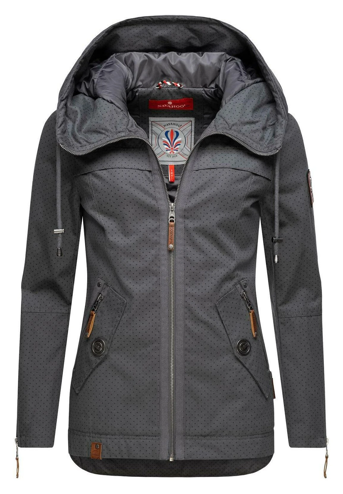 Navahoo WEKOO - Parka - Antracite Dots 7 Navahoo WEKOO - Parka - Antracite Dots - obrazek 5