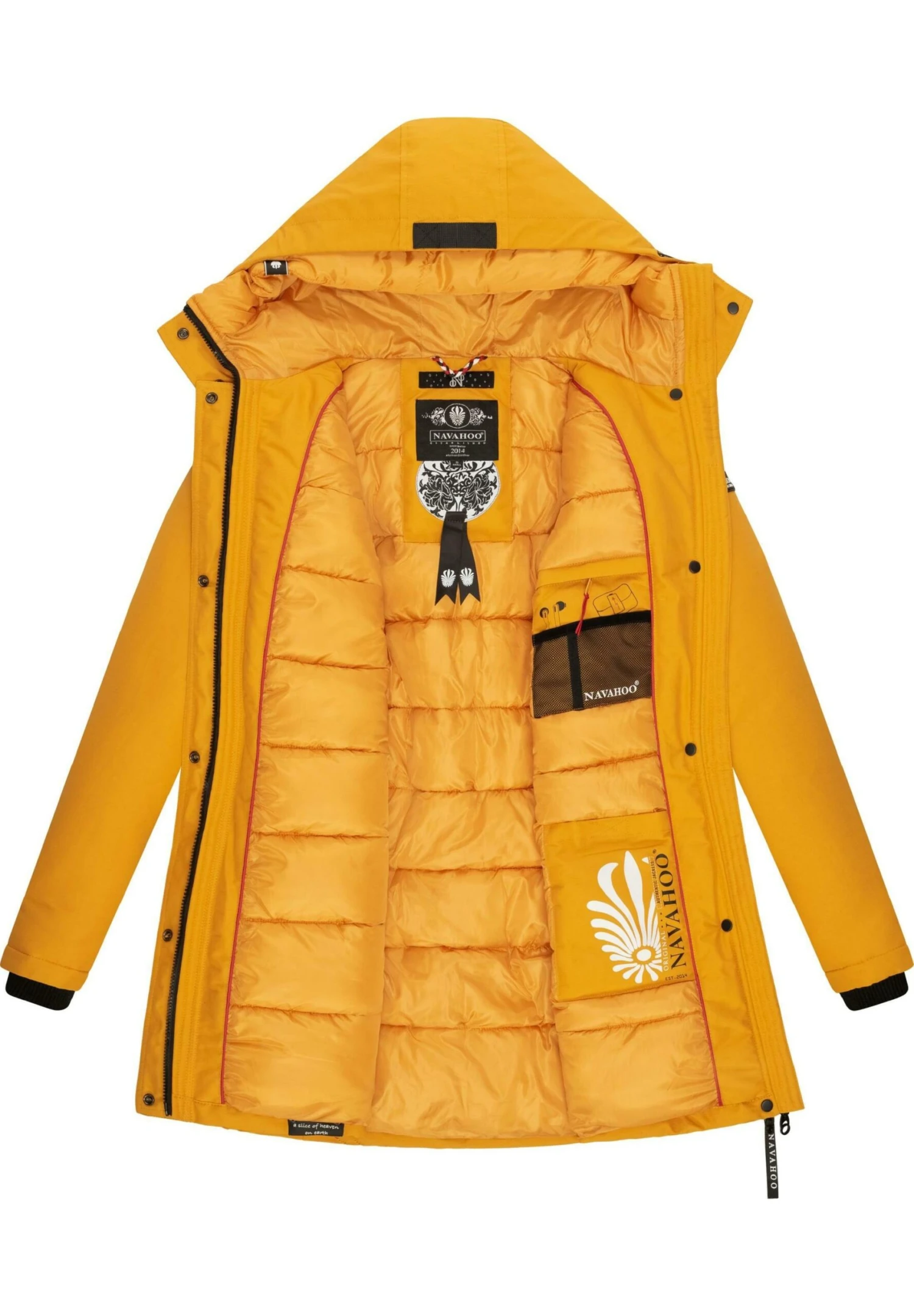 Navahoo BLIZZARDSTORM - Parka - Dark Yellow 7 Navahoo BLIZZARDSTORM - Parka - Dark Yellow - obrazek 5