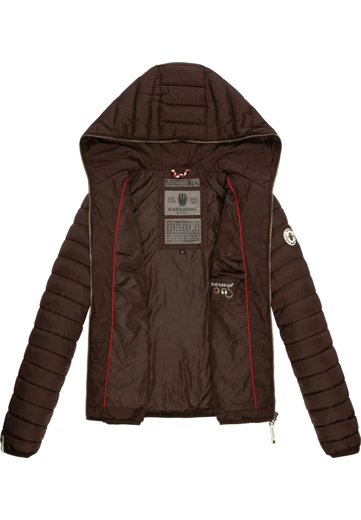 Navahoo ICH BIN HÜBSCH - Kurtka Przejściowa - Dark Choco 6 Navahoo ICH BIN HÜBSCH - Kurtka Przejściowa - Dark Choco - obrazek 4