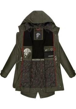 Navahoo RAINY FLOWER - Parka - Dark Olive 8 Navahoo RAINY FLOWER - Parka - Dark Olive -Navahoo 216ada32bfeb4dda8c8fecf82f5cc0e4