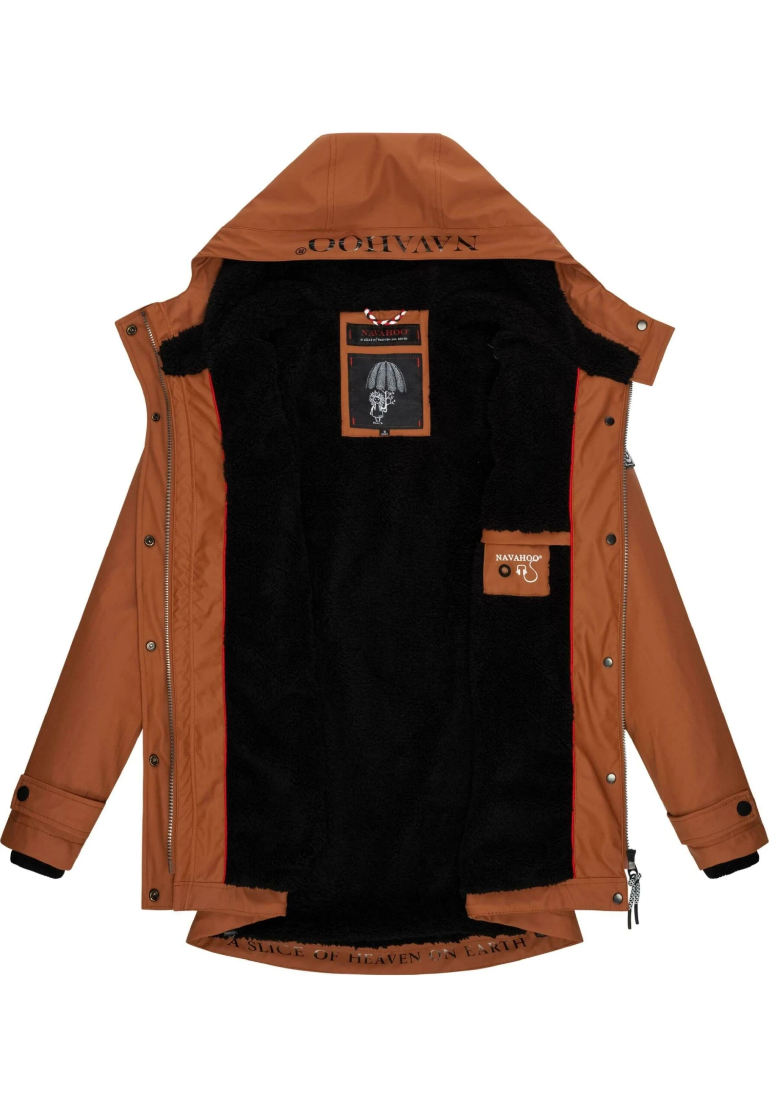 Navahoo LINDRAA - Kurtka Zimowa - Rusty Cinnamon 9 Navahoo LINDRAA - Kurtka Zimowa - Rusty Cinnamon - obrazek 7