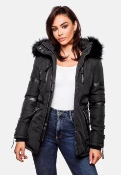 Navahoo MOON - Płaszcz Zimowy - Black -Navahoo 280fc5284278411a9d88160f7058f024
