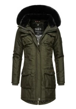 Navahoo TINIIS - Płaszcz Zimowy - Dark Olive 11 Navahoo TINIIS - Płaszcz Zimowy - Dark Olive -Navahoo 2b7f86d49dfe459aad1d8e5d3ba1c726