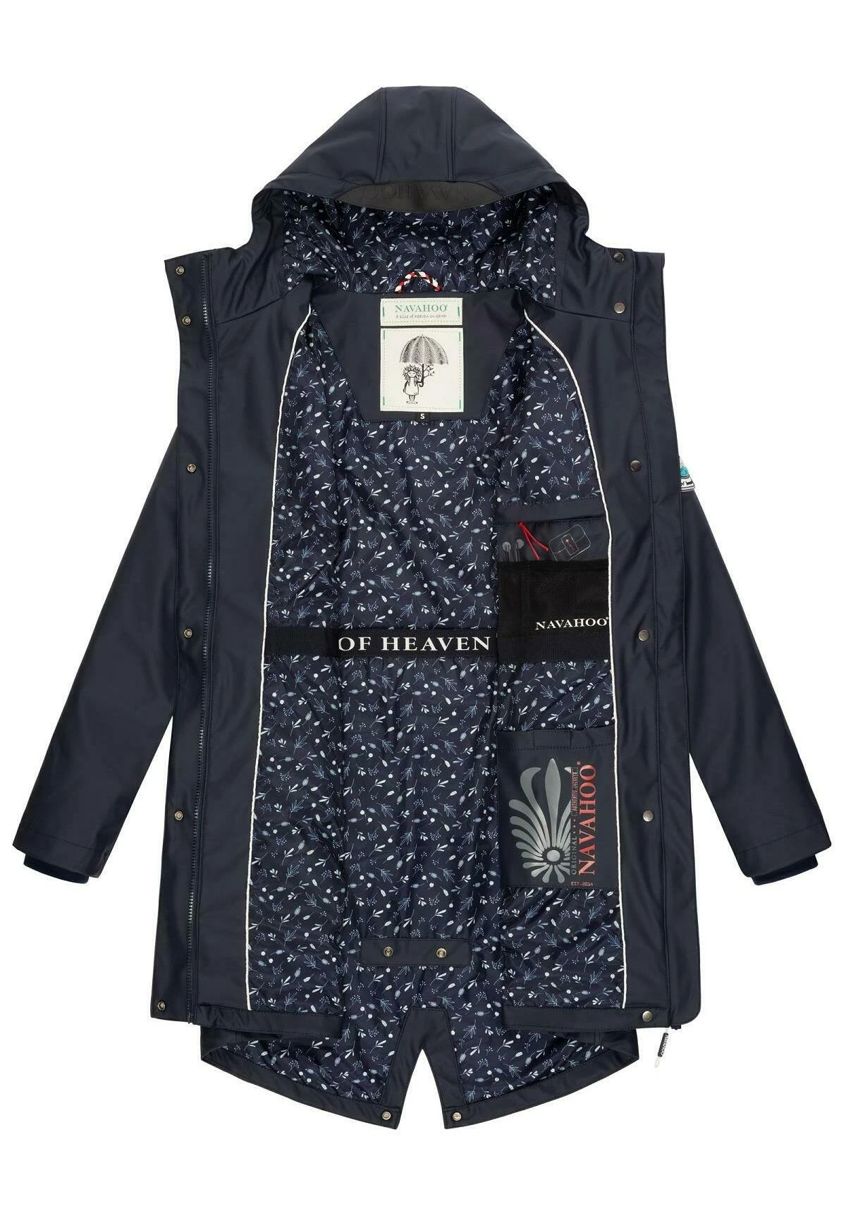 Navahoo TROPICAL STORM - Parka - Dark Blue 6 Navahoo TROPICAL STORM - Parka - Dark Blue - obrazek 4