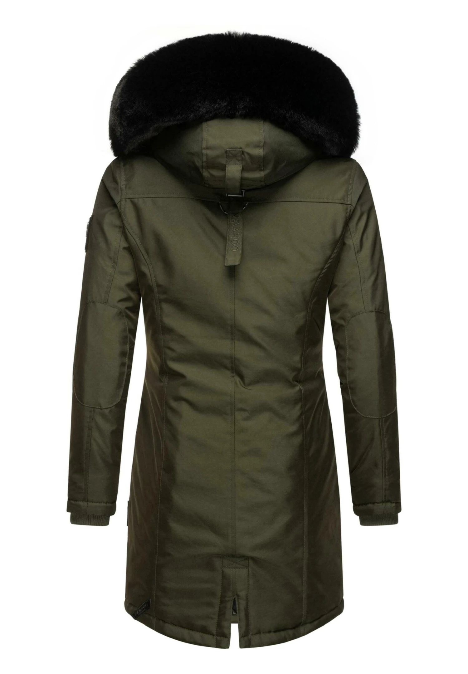 Navahoo TINIIS - Płaszcz Zimowy - Dark Olive 5 Navahoo TINIIS - Płaszcz Zimowy - Dark Olive - obrazek 3