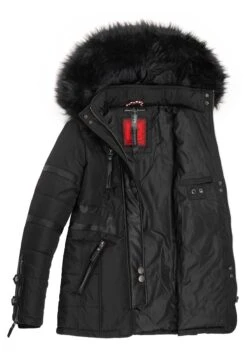 Navahoo MOON - Płaszcz Zimowy - Black -Navahoo 31400200c899448587cdb3dc37e539f6