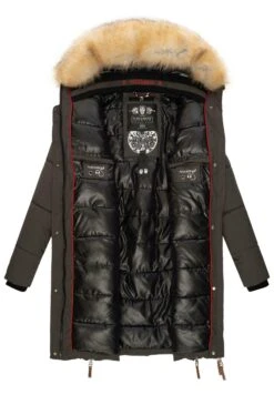 Navahoo HALINA - Płaszcz Zimowy - Dark Grey -Navahoo 34978208734e42aaa09cba915d216ed7