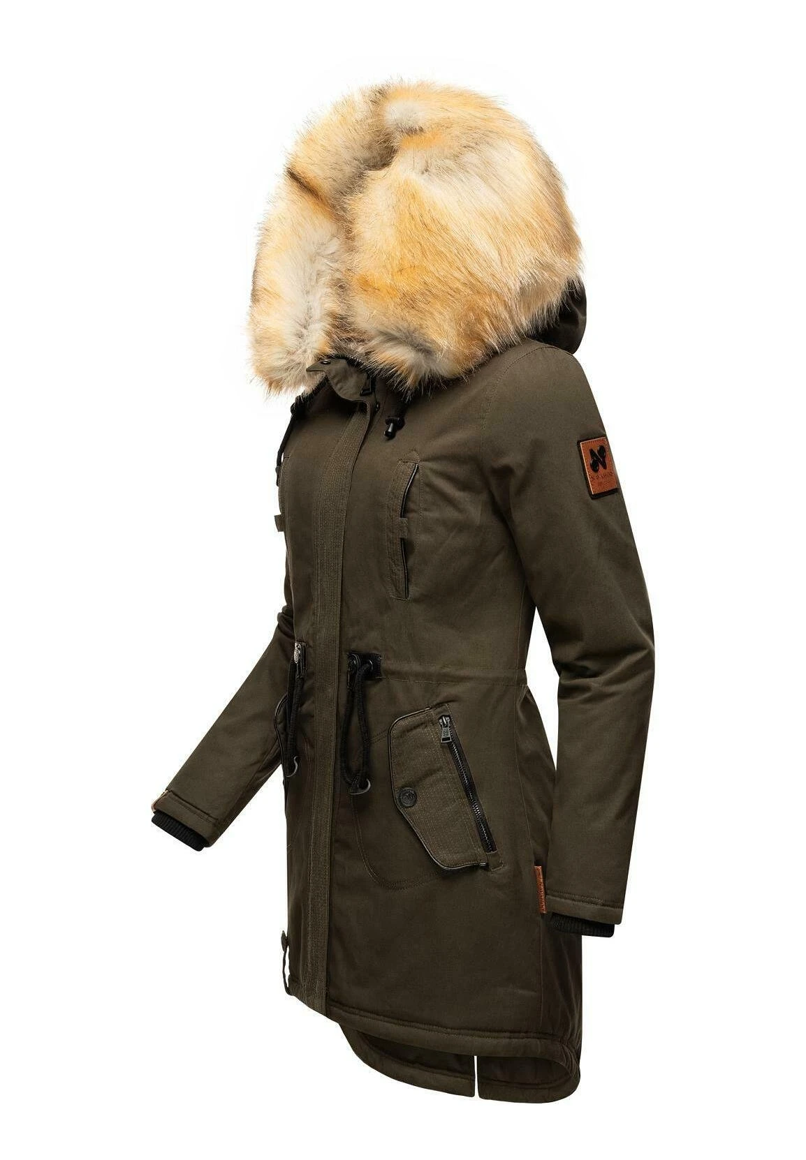 Navahoo BOMBII - Płaszcz Zimowy - Dark Grey 4 Navahoo BOMBII - Płaszcz Zimowy - Dark Grey - obrazek 2