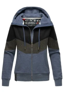 Navahoo Bluza Rozpinana - Dusty Blue Melange