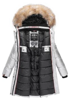 Navahoo HALINA - Płaszcz Zimowy - Silver -Navahoo 3ca4cc8b633f4895a5ae0f0ca2d18292