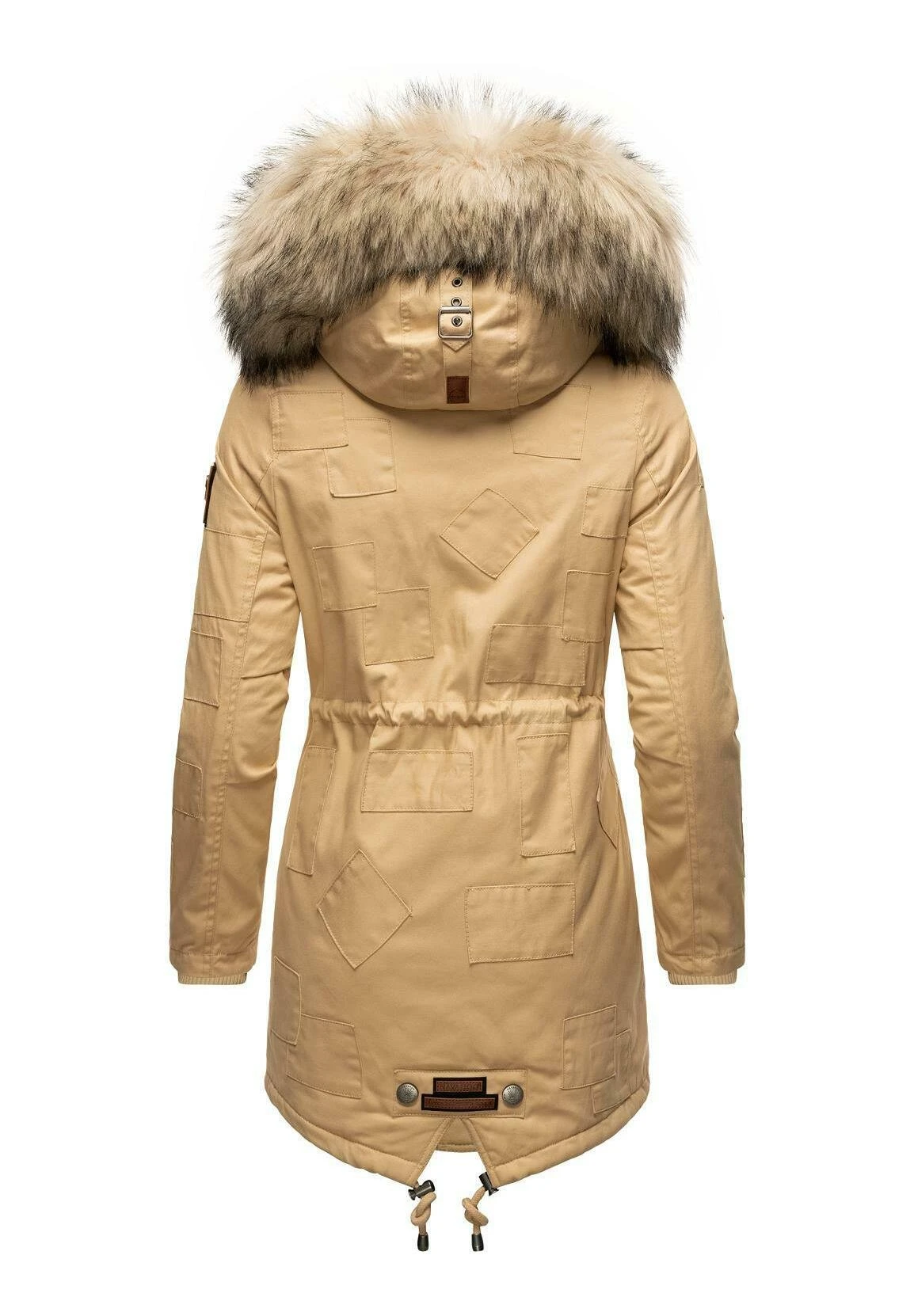 Navahoo HONIGFEE - Płaszcz Zimowy - Beige 7 Navahoo HONIGFEE - Płaszcz Zimowy - Beige - obrazek 5