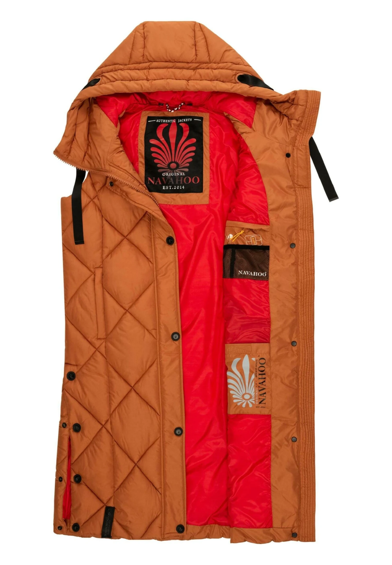 Navahoo SCHNUCKEL - Kamizelka - Rusty Cinnamon 5 Navahoo SCHNUCKEL - Kamizelka - Rusty Cinnamon - obrazek 3