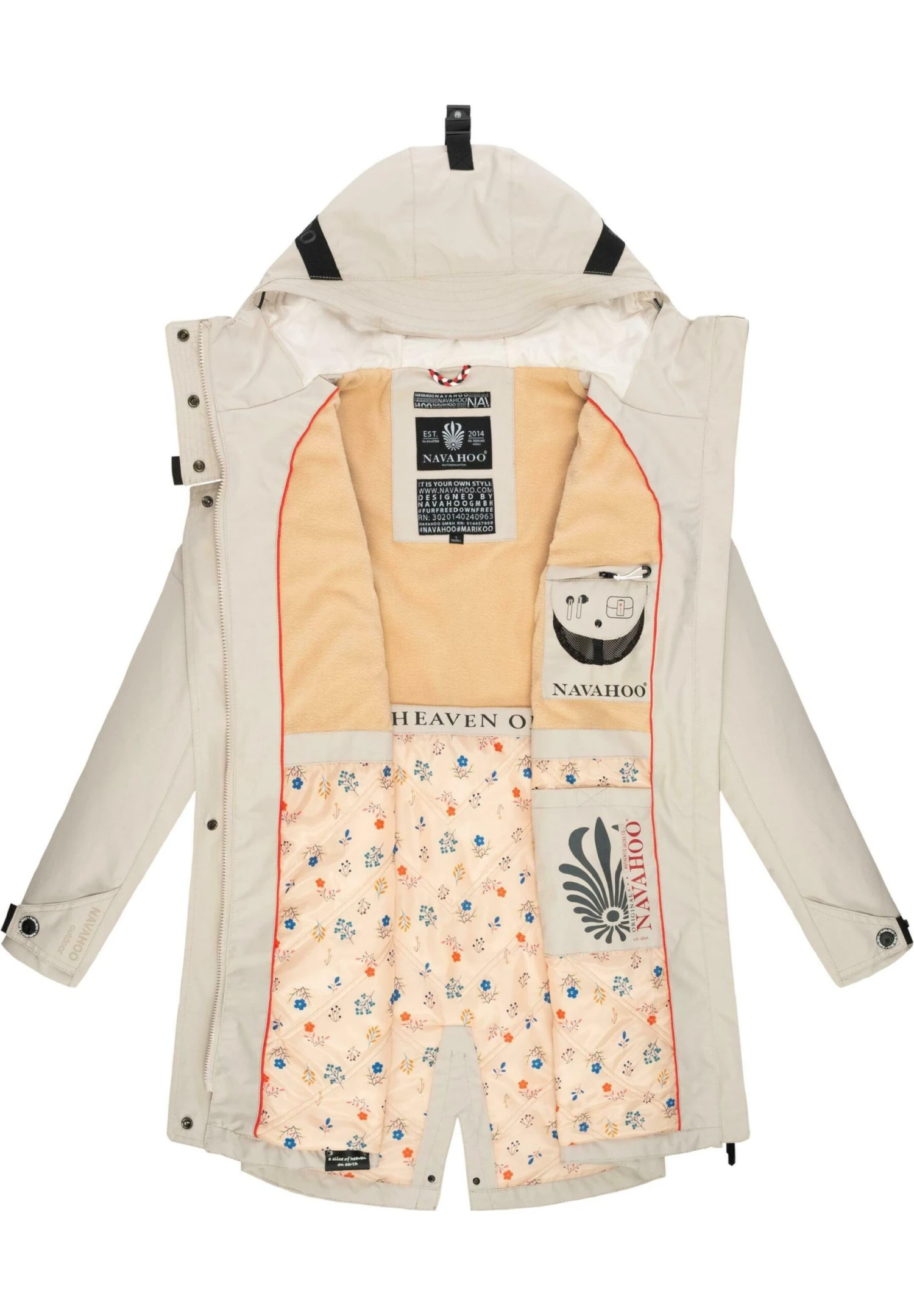 Navahoo Płaszcz Zimowy - Silver Grey 6 Navahoo Płaszcz Zimowy - Silver Grey - obrazek 4