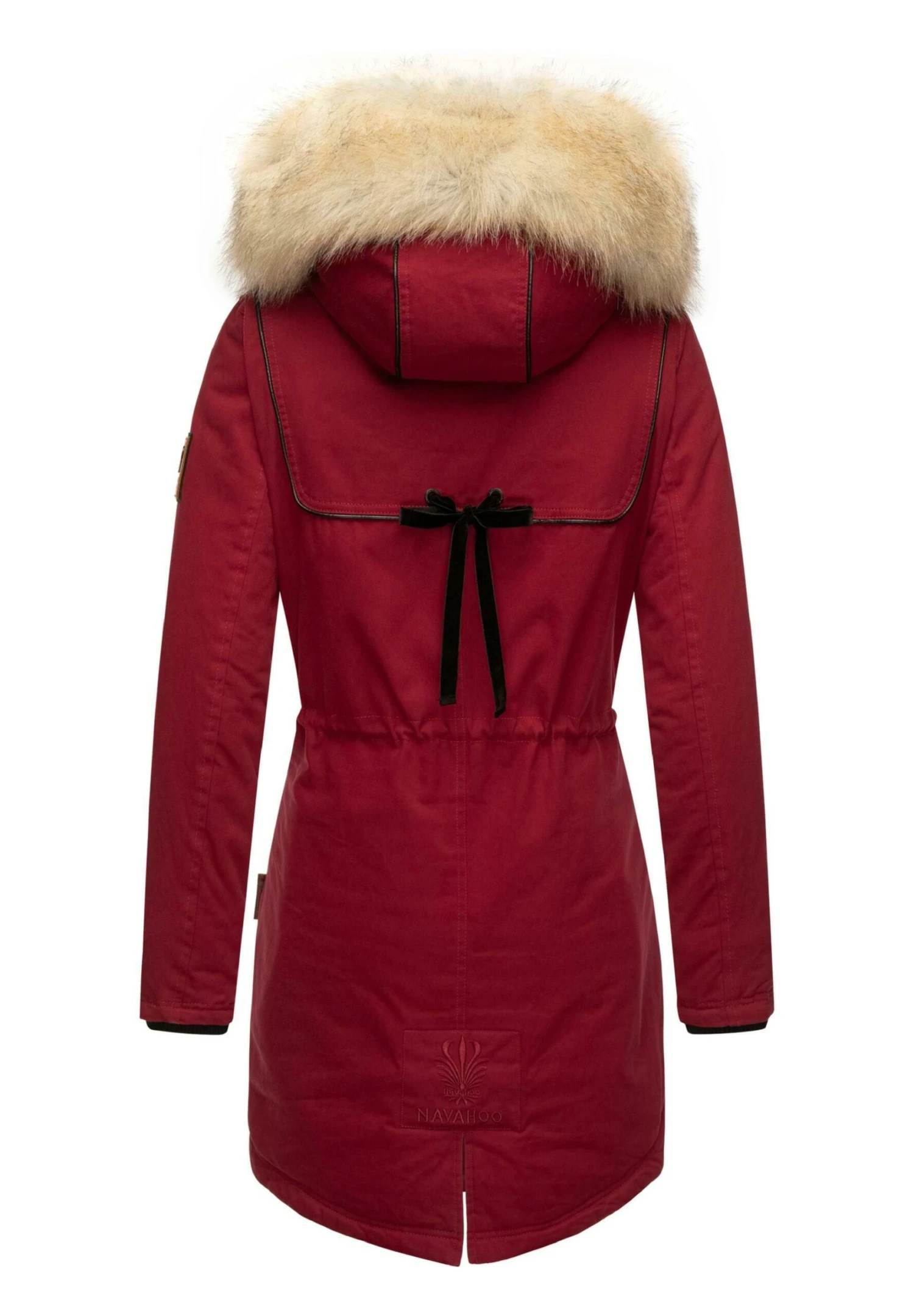 Navahoo BOMBII - Płaszcz Zimowy - Blood Red 4 Navahoo BOMBII - Płaszcz Zimowy - Blood Red - obrazek 2
