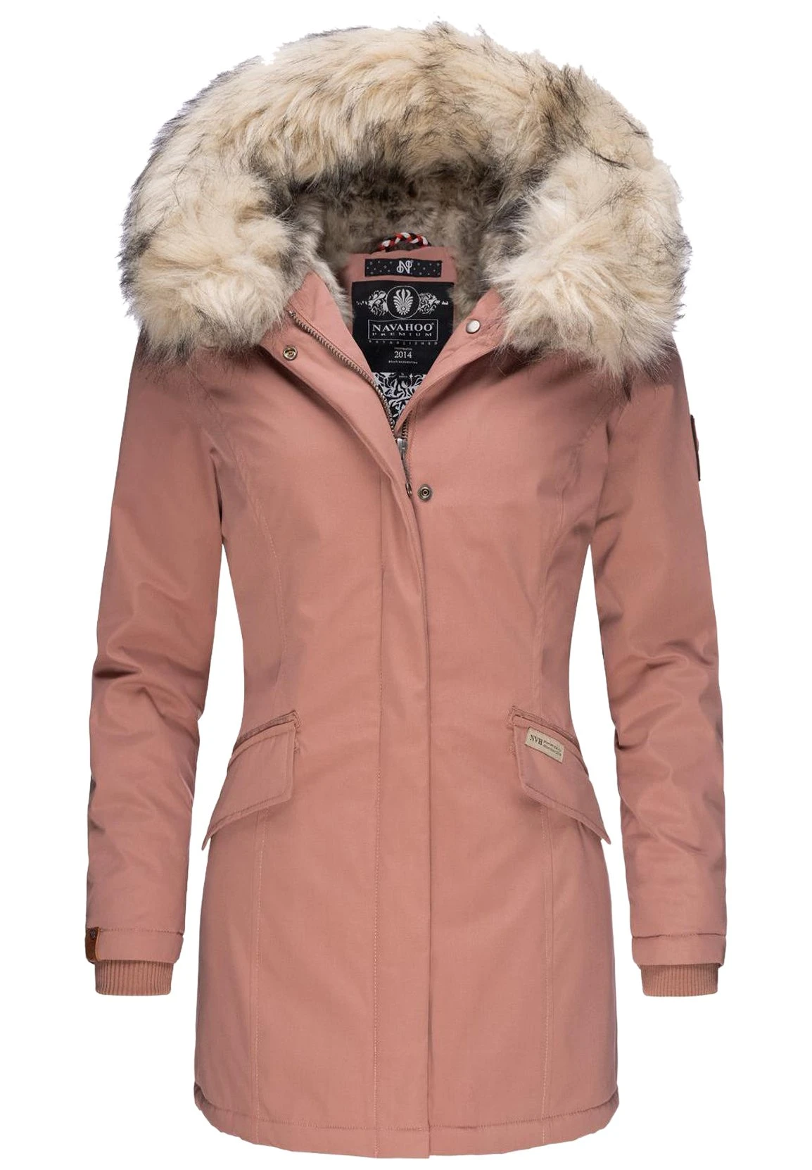 Navahoo CRISTAL - Płaszcz Zimowy - Terracotta 7 Navahoo CRISTAL - Płaszcz Zimowy - Terracotta - obrazek 5