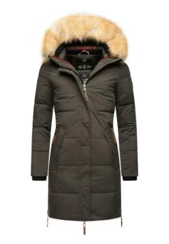 Navahoo HALINA - Płaszcz Zimowy - Dark Grey