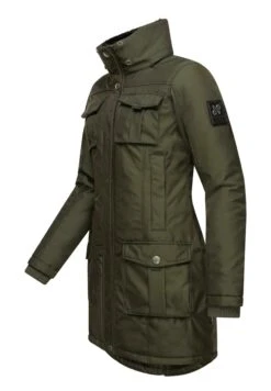 Navahoo TINIIS - Płaszcz Zimowy - Dark Olive 13 Navahoo TINIIS - Płaszcz Zimowy - Dark Olive -Navahoo 4a0b742e821d41ce8882d6de52a46294