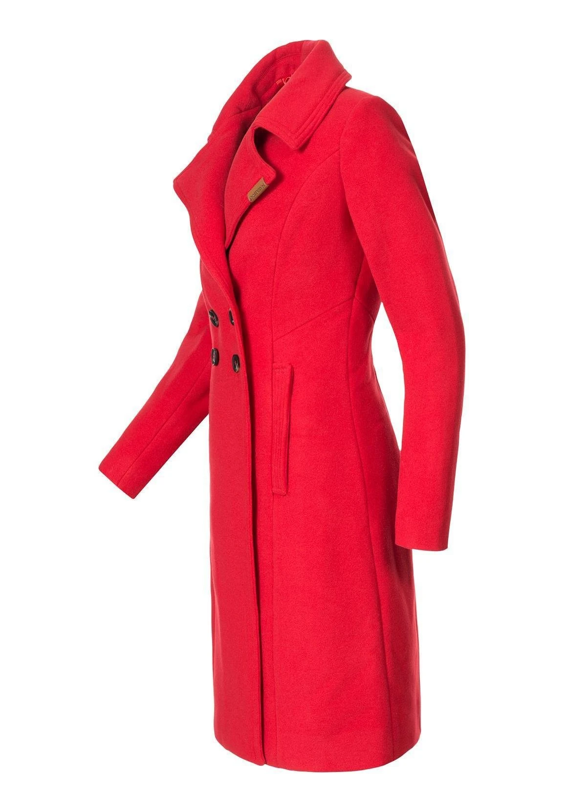 Navahoo WOOLY - Krótki Płaszcz - Red 4 Navahoo WOOLY - Krótki Płaszcz - Red - obrazek 2