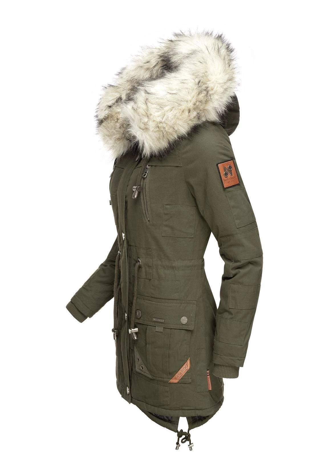 Navahoo HONIGFEE - Płaszcz Zimowy - Green 5 Navahoo HONIGFEE - Płaszcz Zimowy - Green - obrazek 3