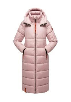 Navahoo KRISTALLBLUME - Płaszcz Zimowy - Rose -Navahoo 56317d4447ea4701a3c6dfb53f5417eb