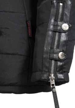 Navahoo MOON - Płaszcz Zimowy - Black -Navahoo 5772b4ffffe74f85a4702bdb04482f4e