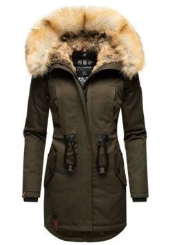 Navahoo BOMBII - Płaszcz Zimowy - Dark Grey