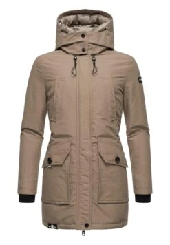 Navahoo BLIZZARDSTORM - Parka - Taupe Grey