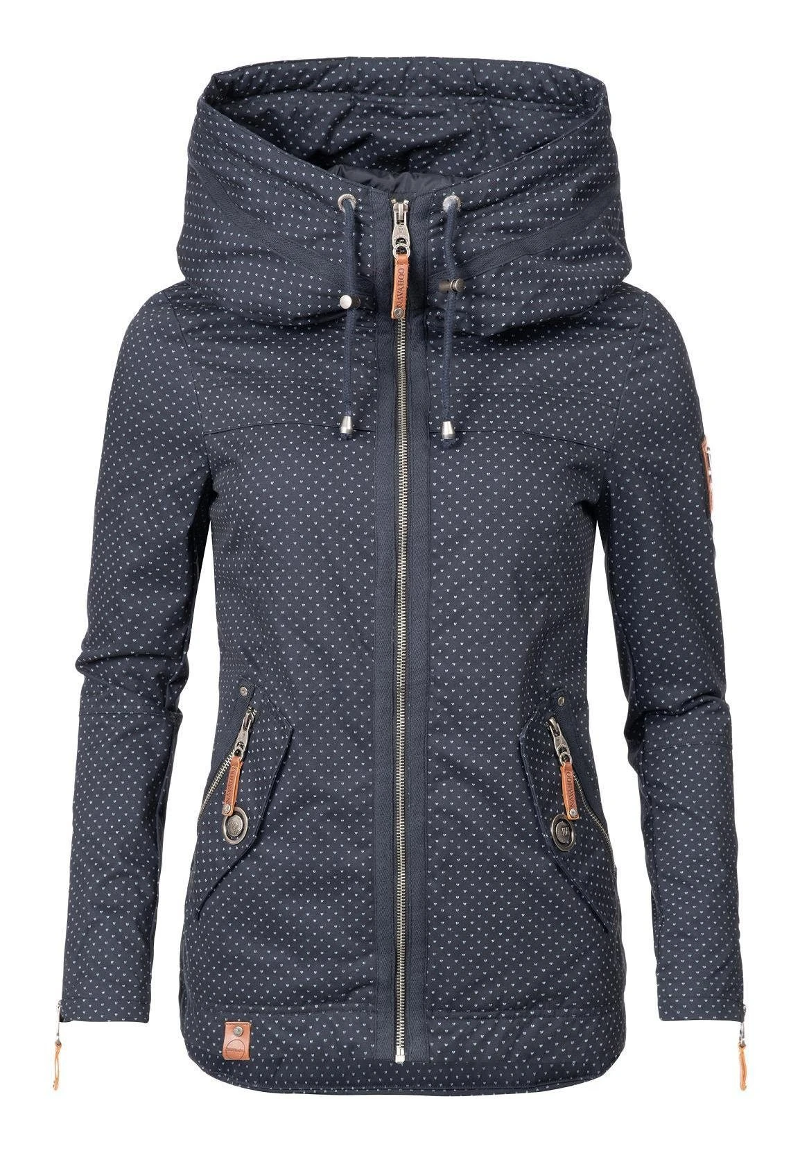 Navahoo WEKOO - Parka - Blau Dots 3 Navahoo WEKOO - Parka - Blau Dots