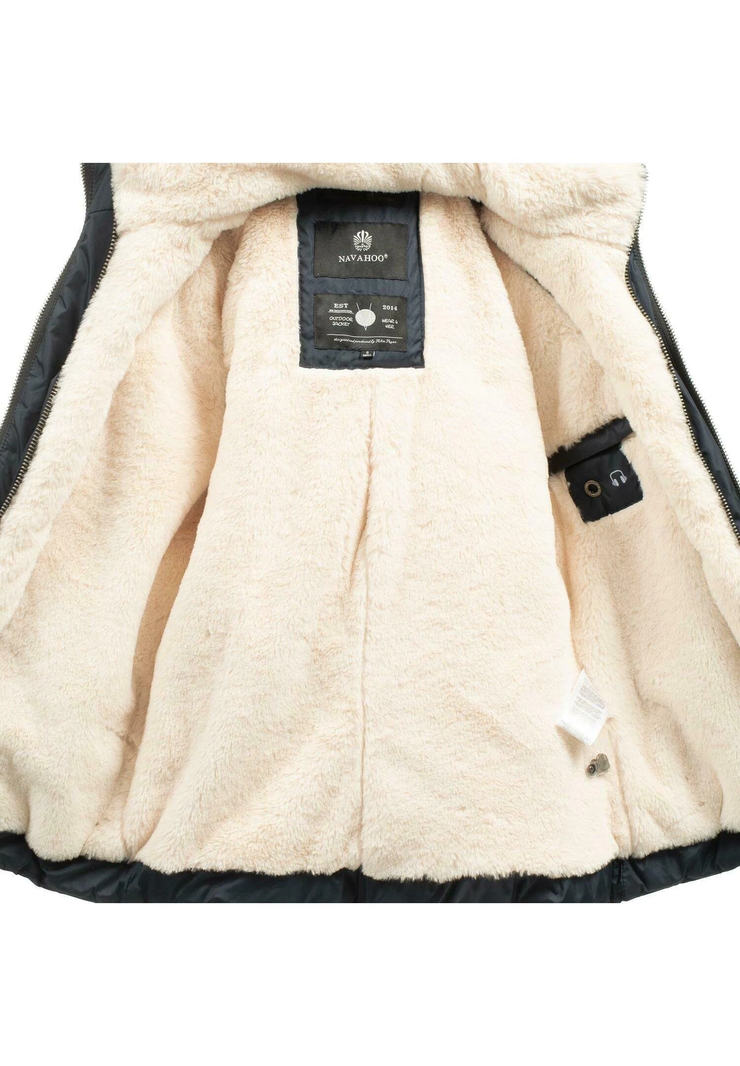 Navahoo MEGAN - Kurtka Zimowa - Navy 6 Navahoo MEGAN - Kurtka Zimowa - Navy - obrazek 4