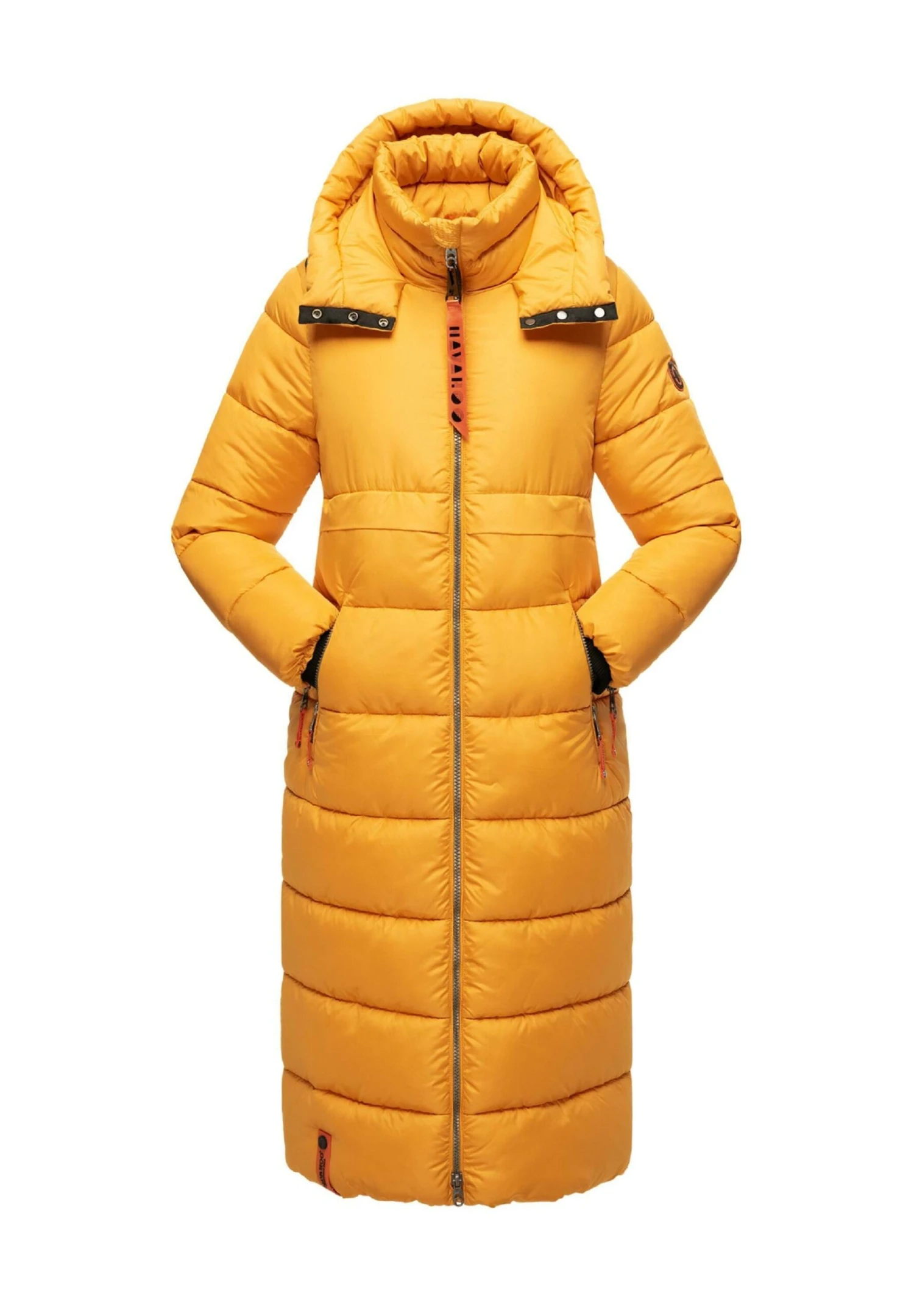 Navahoo KRISTALLBLUME - Płaszcz Zimowy - Dark Yellow 6 Navahoo KRISTALLBLUME - Płaszcz Zimowy - Dark Yellow - obrazek 4