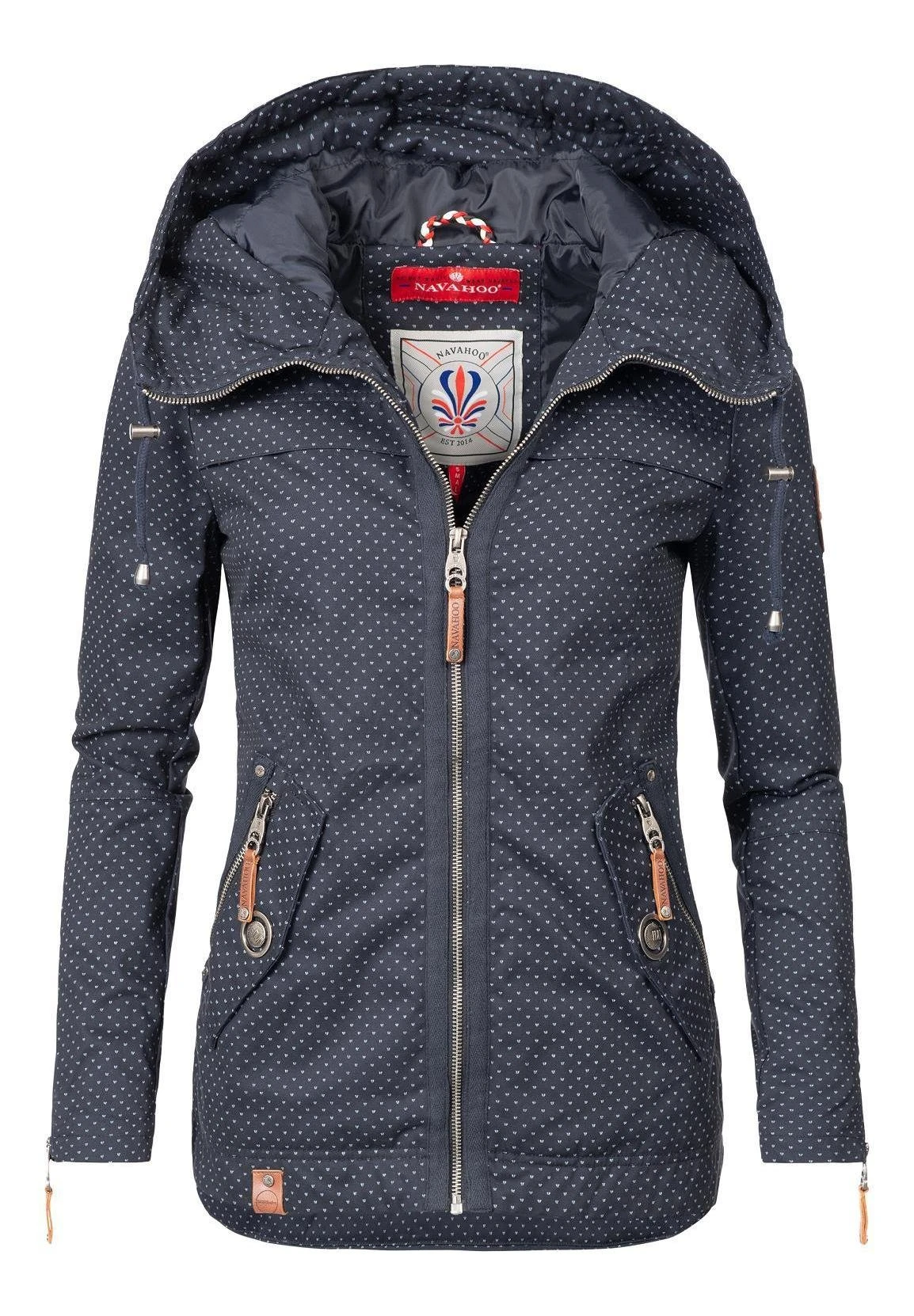 Navahoo WEKOO - Parka - Blau Dots 5 Navahoo WEKOO - Parka - Blau Dots - obrazek 3