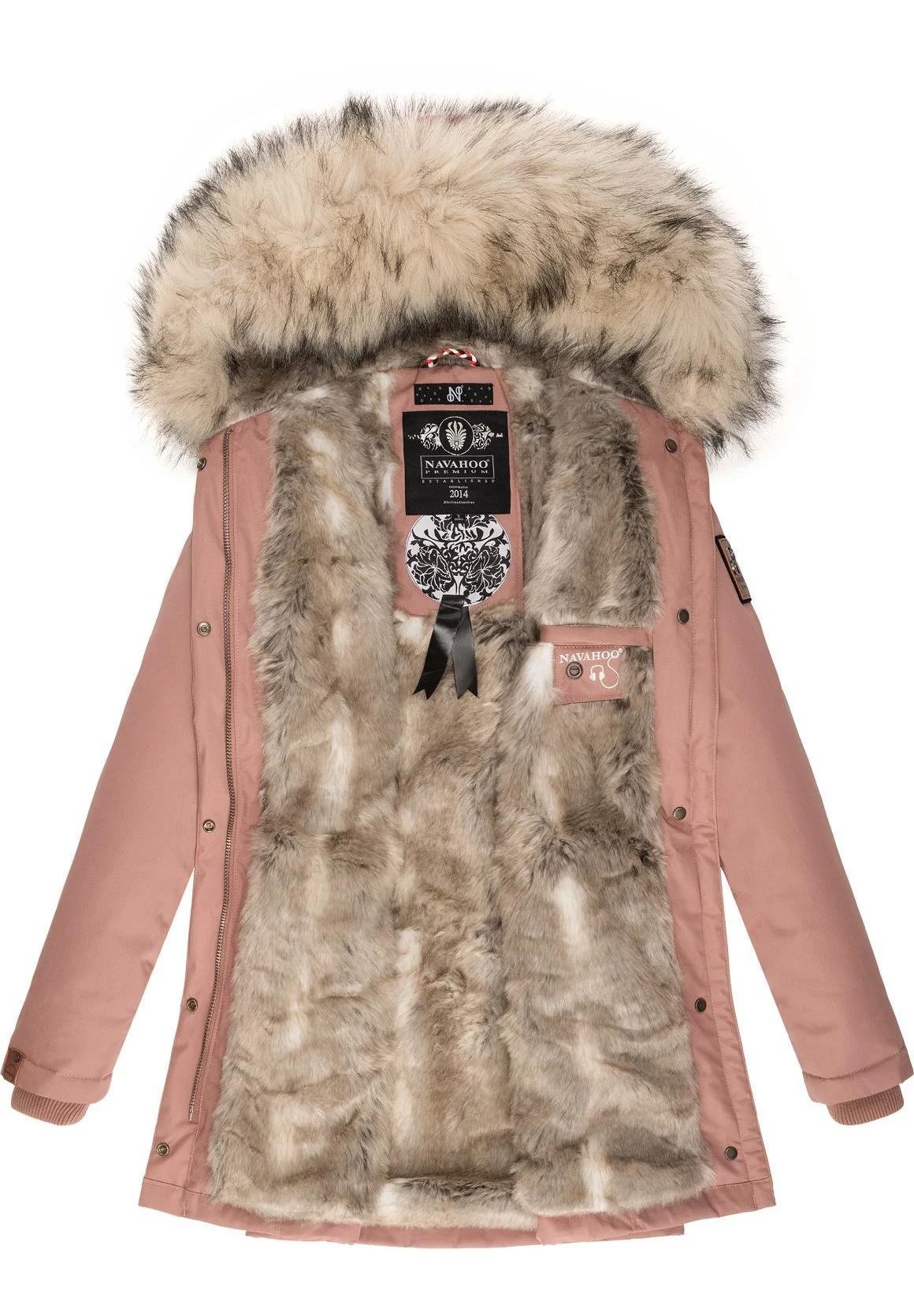 Navahoo CRISTAL - Płaszcz Zimowy - Terracotta 10 Navahoo CRISTAL - Płaszcz Zimowy - Terracotta - obrazek 8