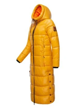 Navahoo SCHMUSEENGEL - Płaszcz Zimowy - Dark Yellow -Navahoo 6cd171929df0412894b02e60e92e0d41