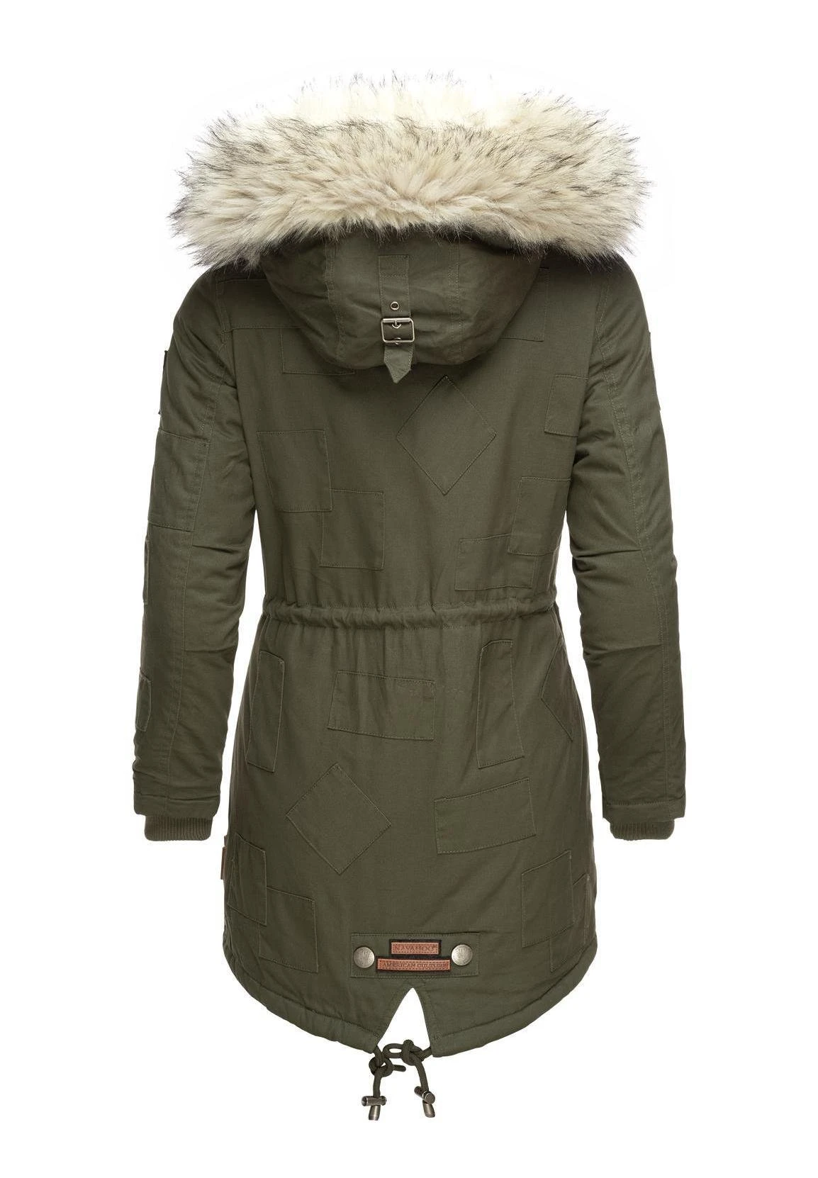 Navahoo HONIGFEE - Płaszcz Zimowy - Green 3 Navahoo HONIGFEE - Płaszcz Zimowy - Green