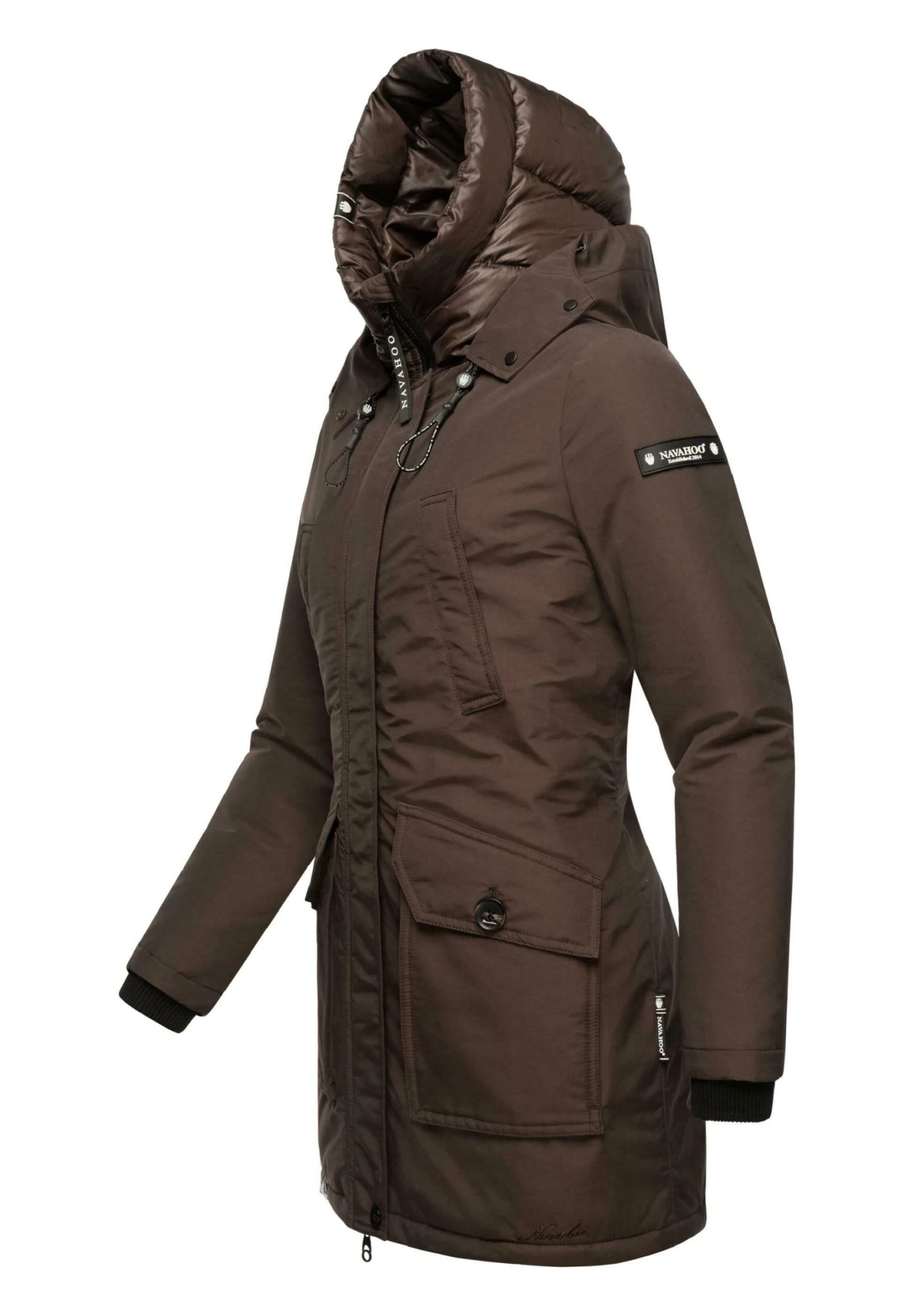 Navahoo BLIZZARDSTORM - Parka - Dark Choco 6 Navahoo BLIZZARDSTORM - Parka - Dark Choco - obrazek 4