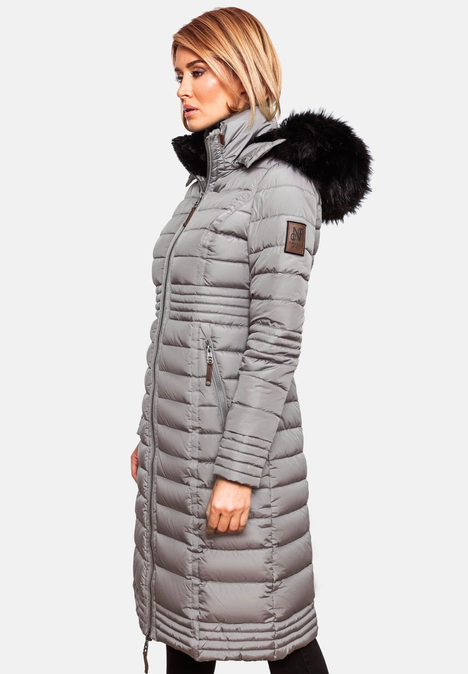 Navahoo UMAY - Płaszcz Zimowy - Zinc Grey 6 Navahoo UMAY - Płaszcz Zimowy - Zinc Grey - obrazek 4