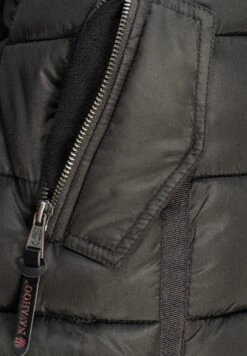 Navahoo PAPAYA - Płaszcz Zimowy - Dark Grey -Navahoo 8069ea87693040bd9722858e7bfbad16