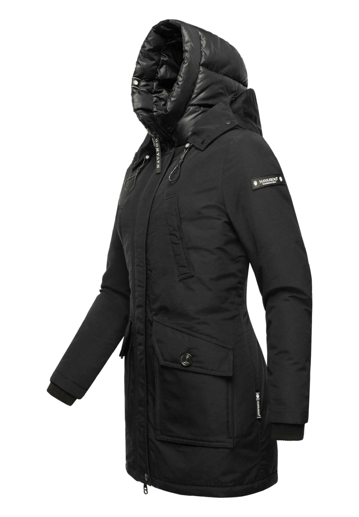 Navahoo BLIZZARDSTORM - Parka - Black 6 Navahoo BLIZZARDSTORM - Parka - Black - obrazek 4