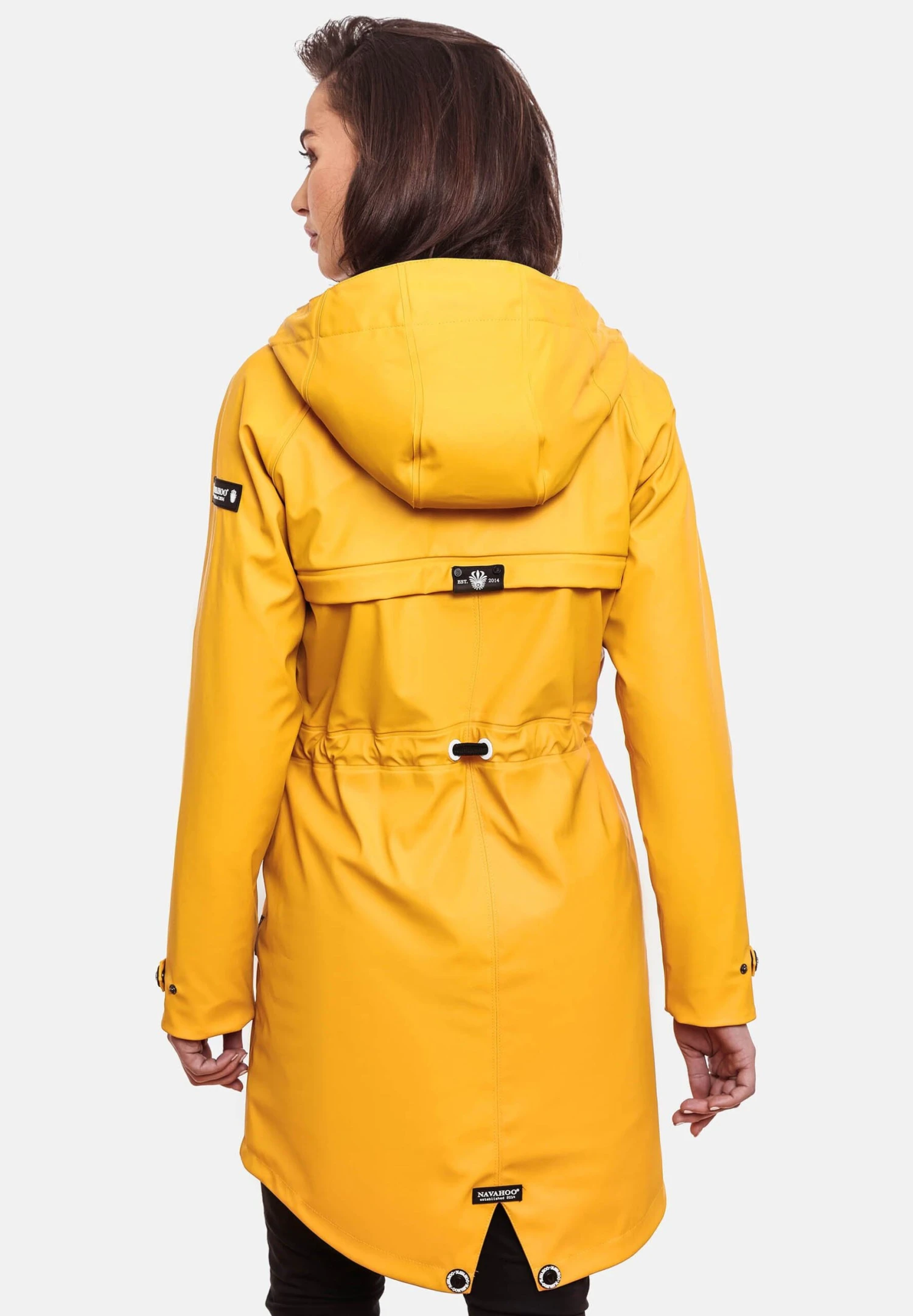 Navahoo RAINY FLOWER - Parka - Amber Yellow 4 Navahoo RAINY FLOWER - Parka - Amber Yellow - obrazek 2