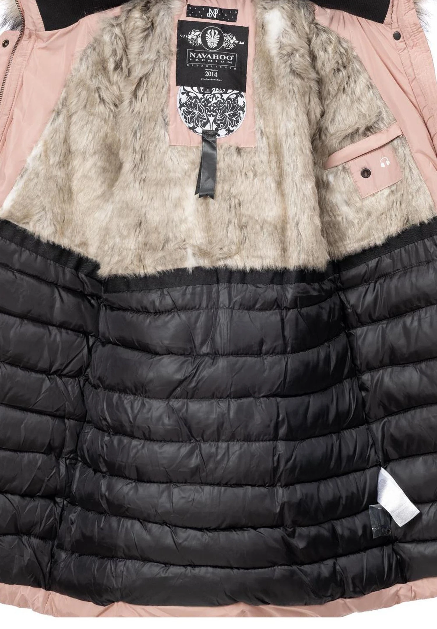 Navahoo PAULA - Płaszcz Zimowy - Light Pink 6 Navahoo PAULA - Płaszcz Zimowy - Light Pink - obrazek 4