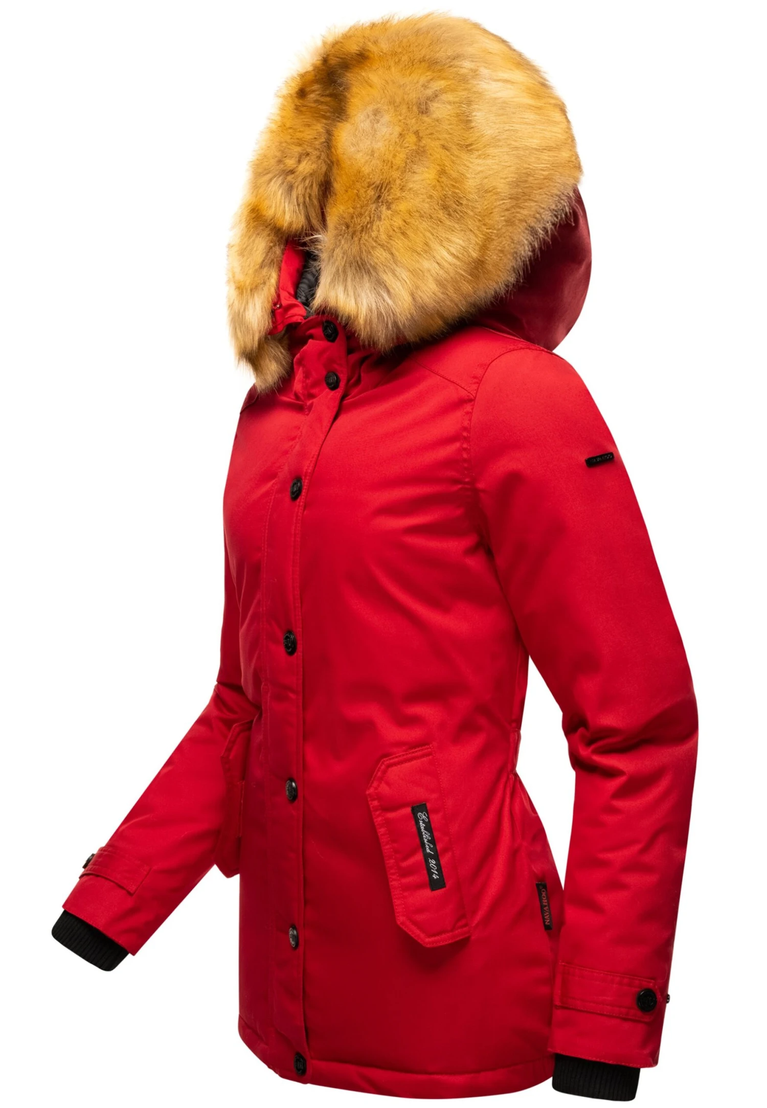 Navahoo LAURA - Kurtka Zimowa - Red 4 Navahoo LAURA - Kurtka Zimowa - Red - obrazek 2