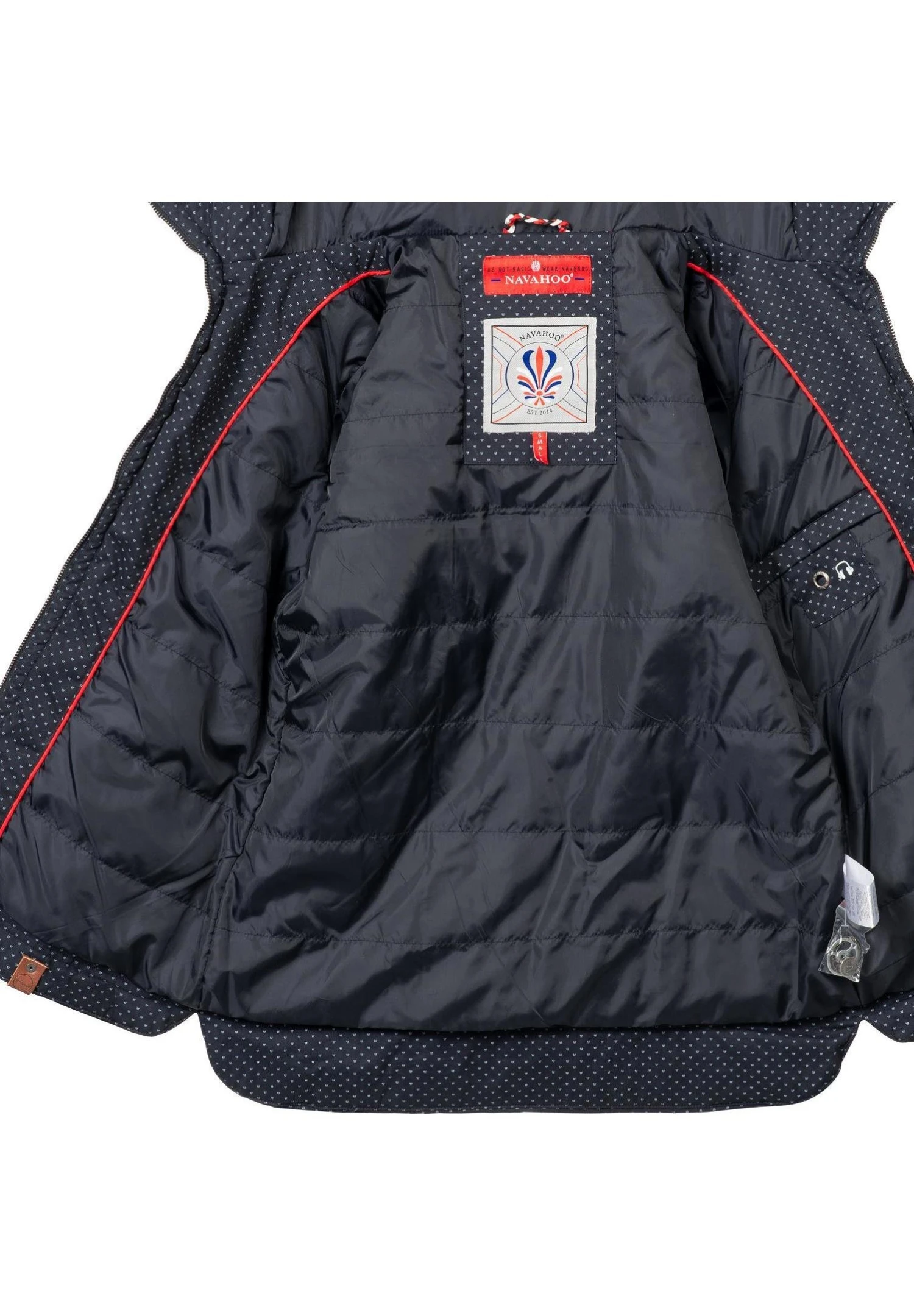 Navahoo WEKOO - Parka - Blau Dots 7 Navahoo WEKOO - Parka - Blau Dots - obrazek 5